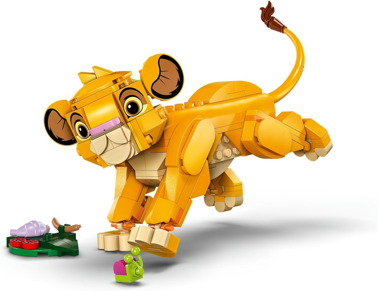 LEGO ǀ Disney Simba the Lion King Cub Animal Figure, Building & Construction Kids Toy with Posable Features, Movie Memorabilia Building Set for 6 Year Old Girls, Boys & Fans 43243 image number 5