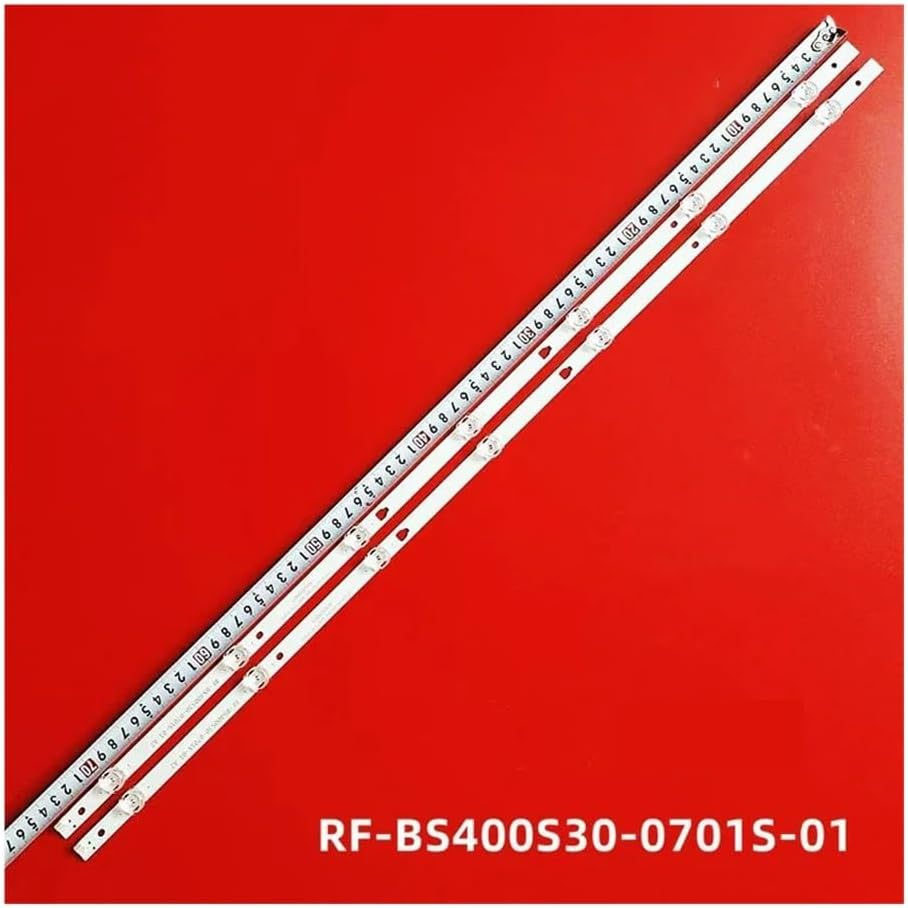 LED Backlight Strip for 40" TV Dexp F40D7300C Hyundai H-LED40ET3000 RF-BS400S30-0701S-10 A2 National NX-40TFS110 image number 3