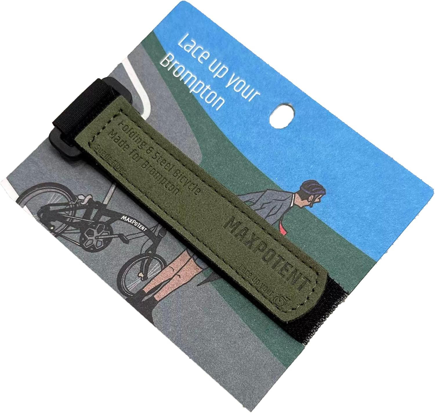 Magic Fastening Management Straps, Reusable Hook and Loop Cable Cord Organizer Ties, Multipurpose Elastic Leg Straps for Outdoor Activities, Elastic Ankle Safety Bands for Cycling（Blue）