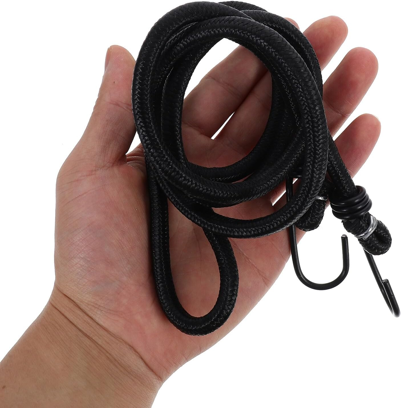 NOLITOY Heavy Duty Elastic Bike Strap with Hooks Adjustable Bungee Cord for Mountain and Fixed Gear Bikes Elastic Luggage Rope for Secure Camping and Travel Cargo image number 4