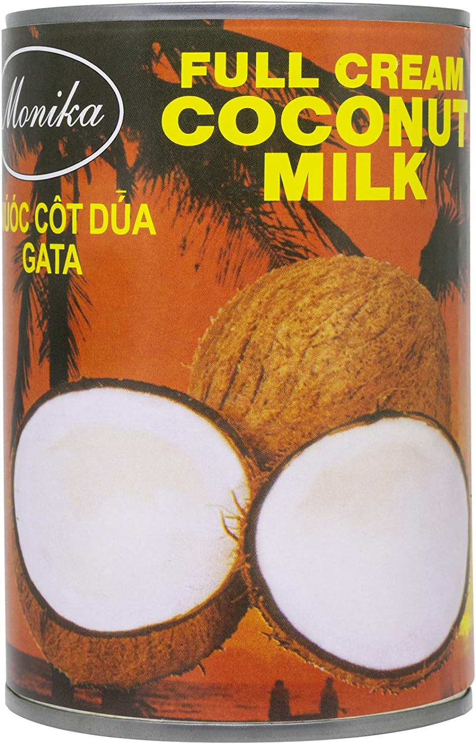 Monika Coconut Milk, 400 Ml image number 1