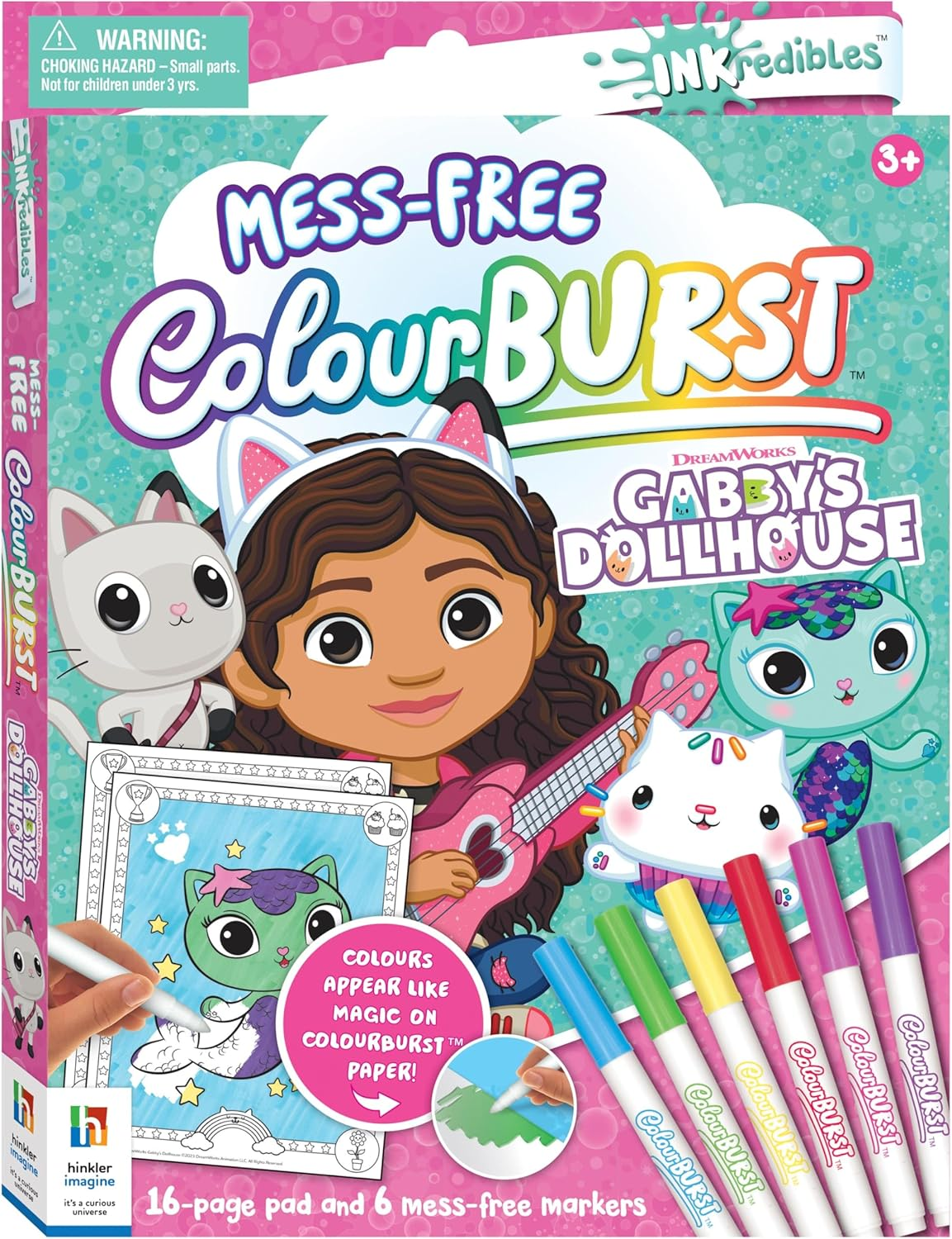 Inkredibles Colour Burst Gabby'S Dollhouse