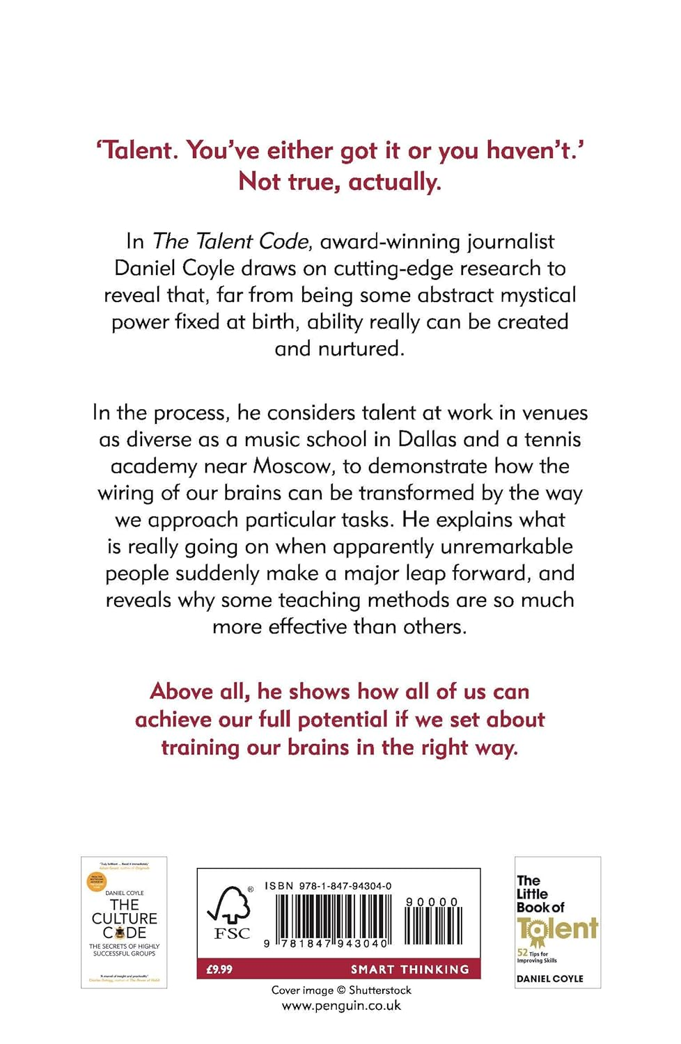The Talent Code: Greatness Isn'T Born. It'S Grown - Paperback image number 2