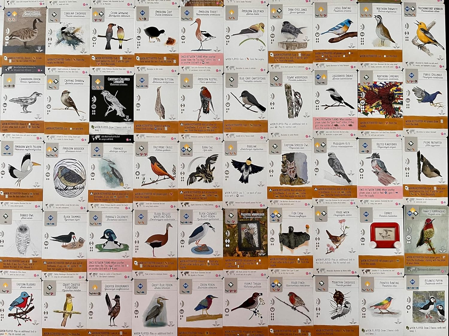 Stonemaier Wingspan Fan Art Cards image number 6