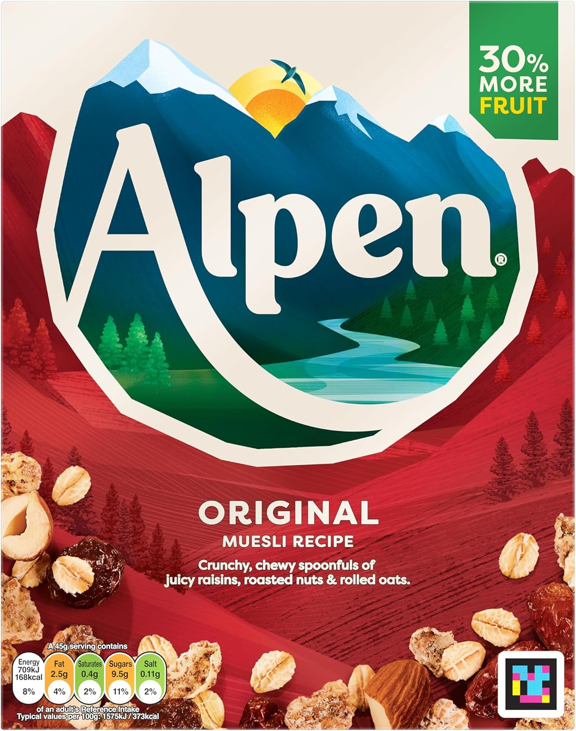 Alpen Museli Original, 550G image number 1
