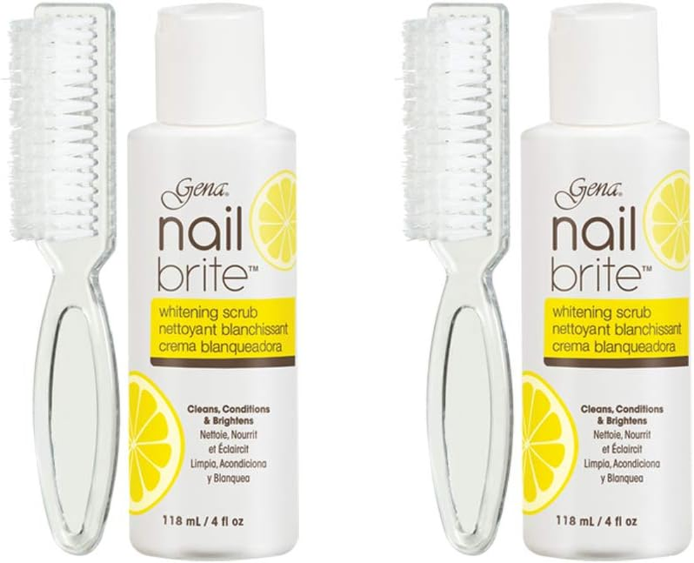 Gena Nail Brite with Brush, 4 Ounce image number 3