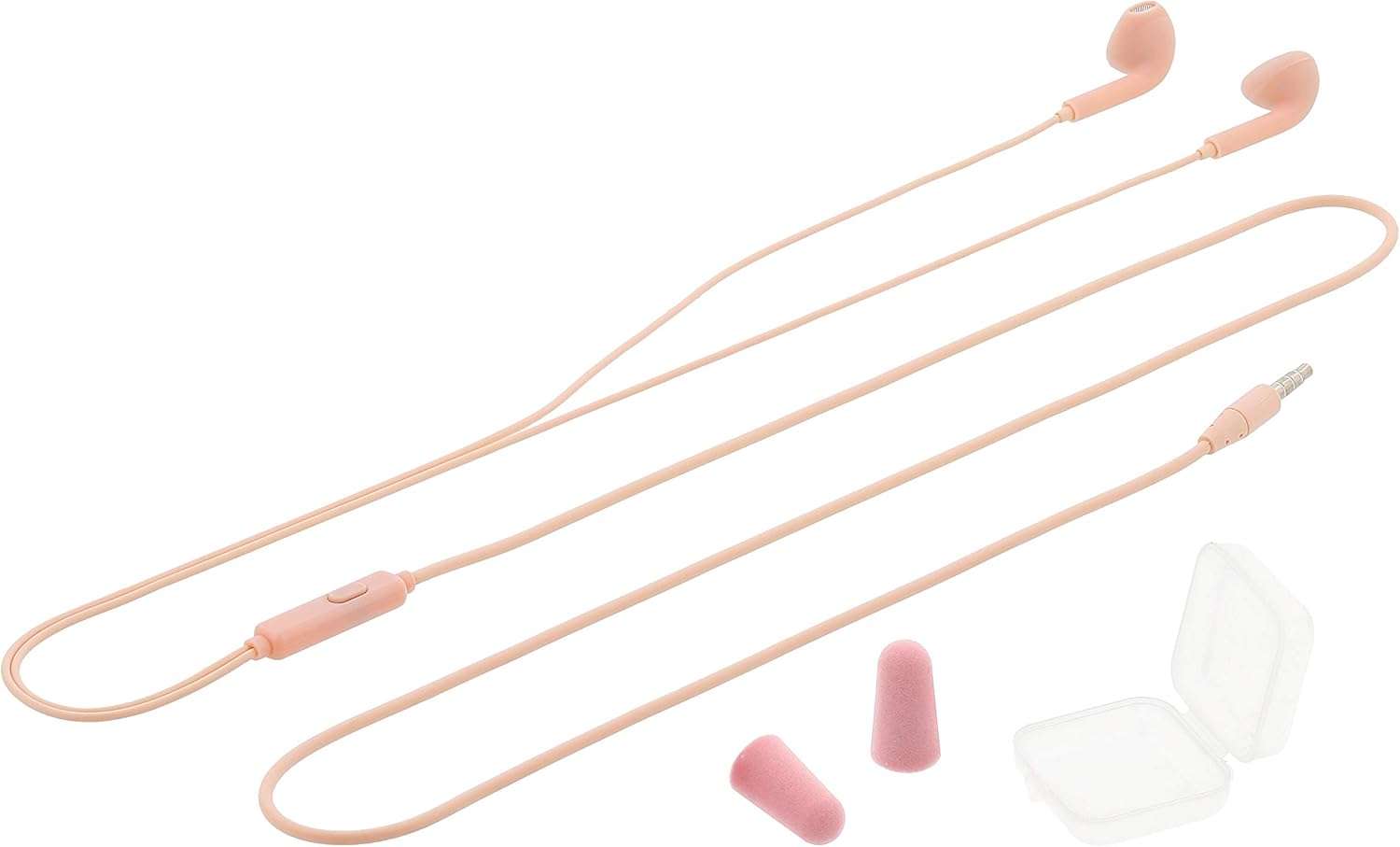 Tellur In-Ear Headset Fly, Noise Reduction Memory Foam Ear Plugs, Pink image number 1