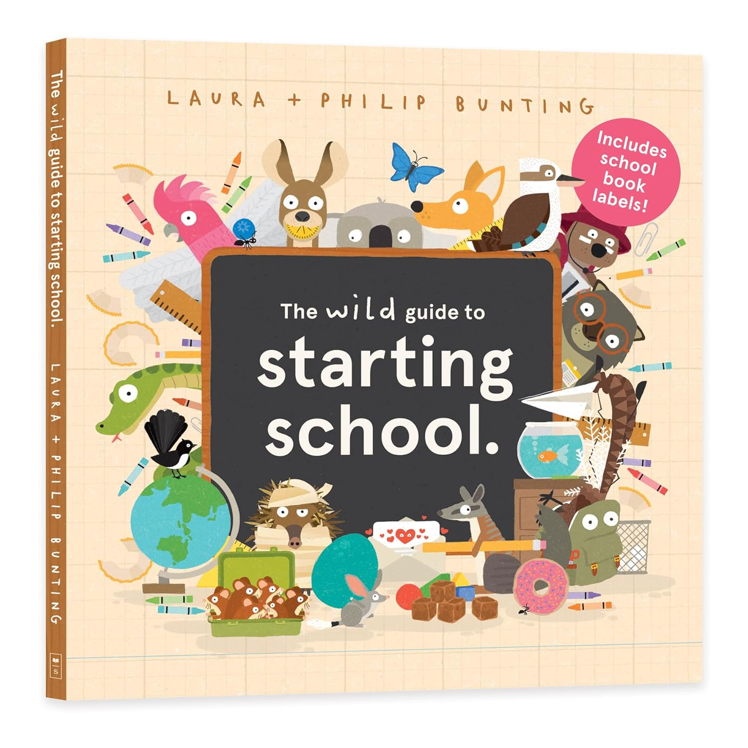 The Wild Guide to Starting School (With Book Labels)