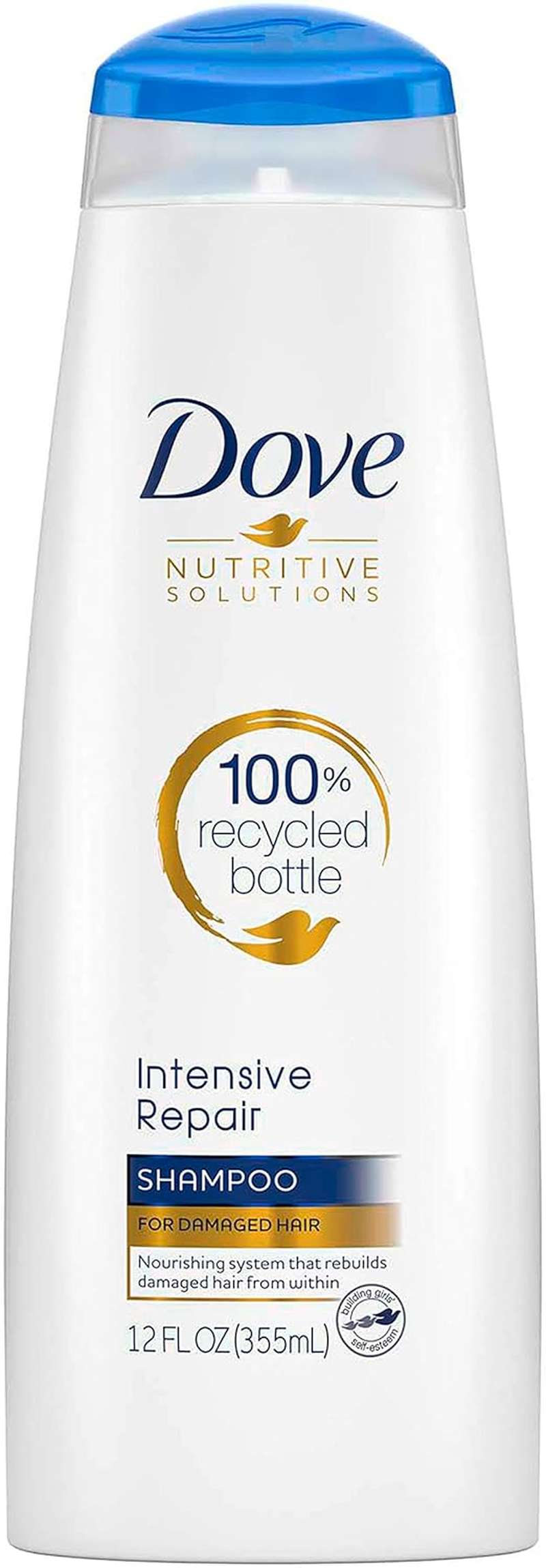 Dove Nutritive Solutions Strengthening Shampoo for Damaged Hair Intensive Repair Dry Hair Shampoo with Keratin Actives 12 Oz image number 4