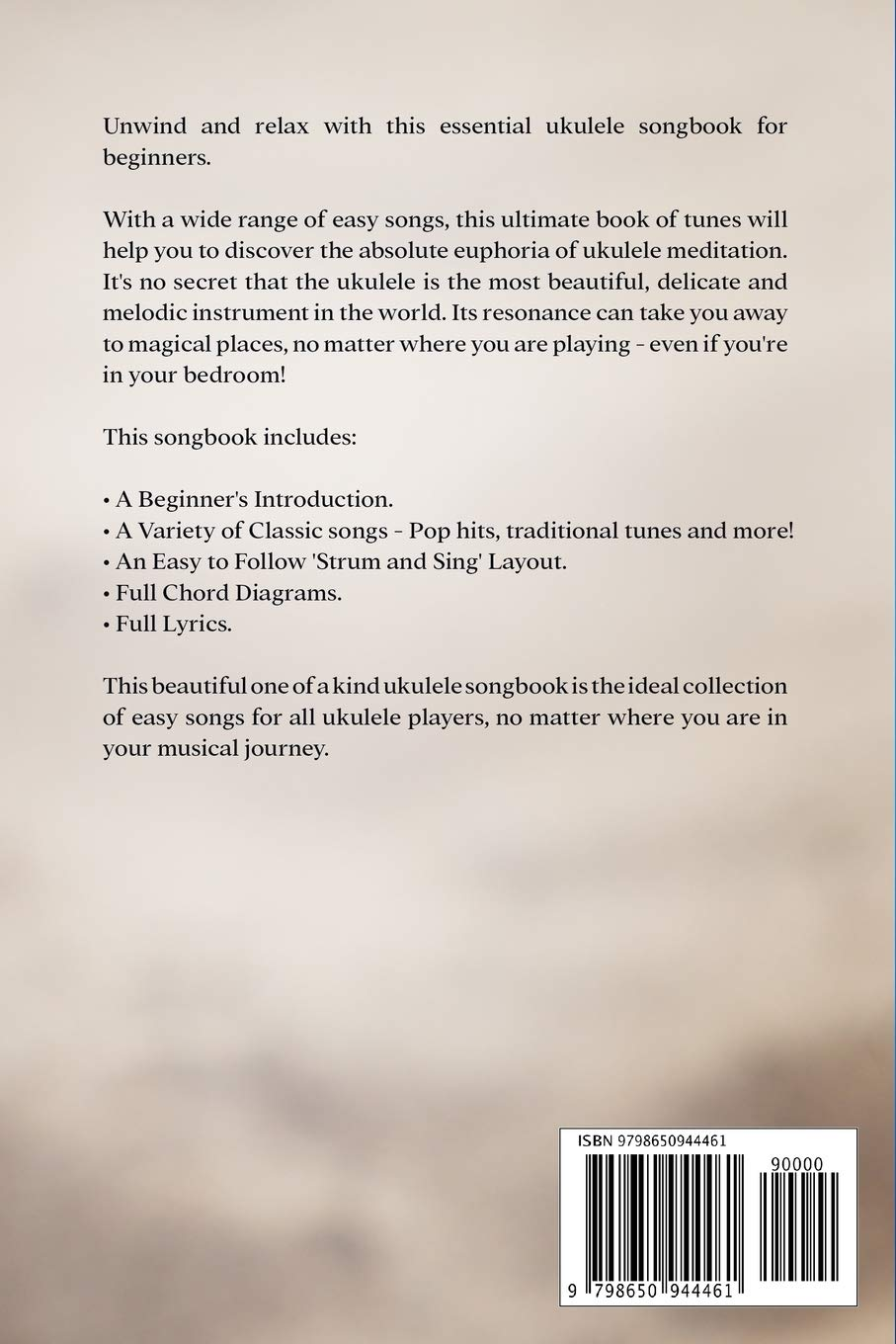 Ukulele Songbook: Easy and Relaxing Songs for Beginners