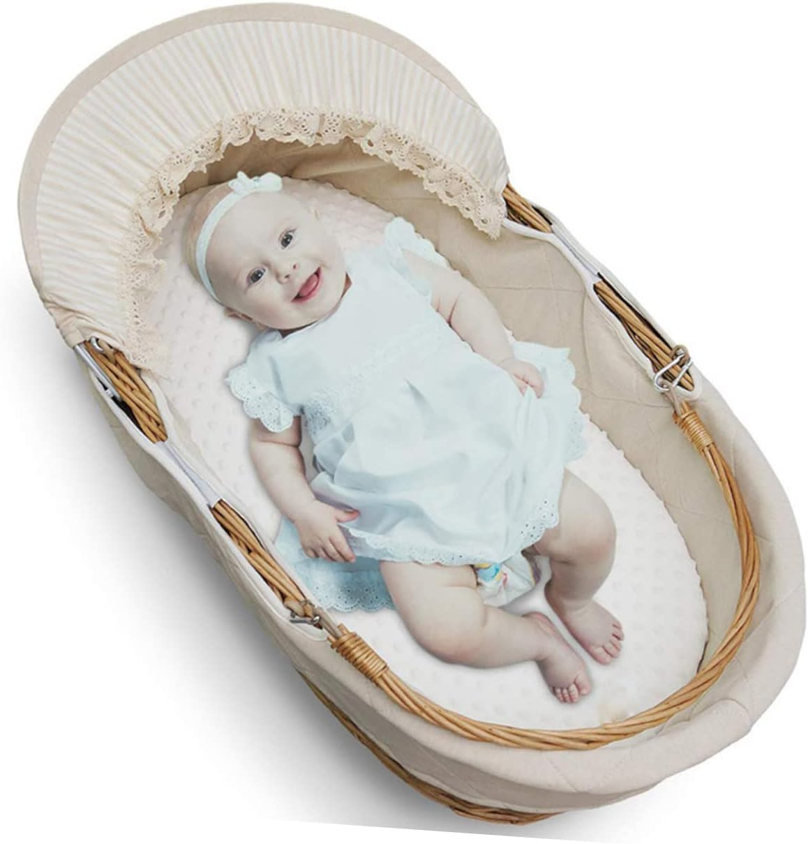 2Pcs Changing Sink Cover for Polyester Protective Cover Washable and Detachable for Changing Table And image number 1