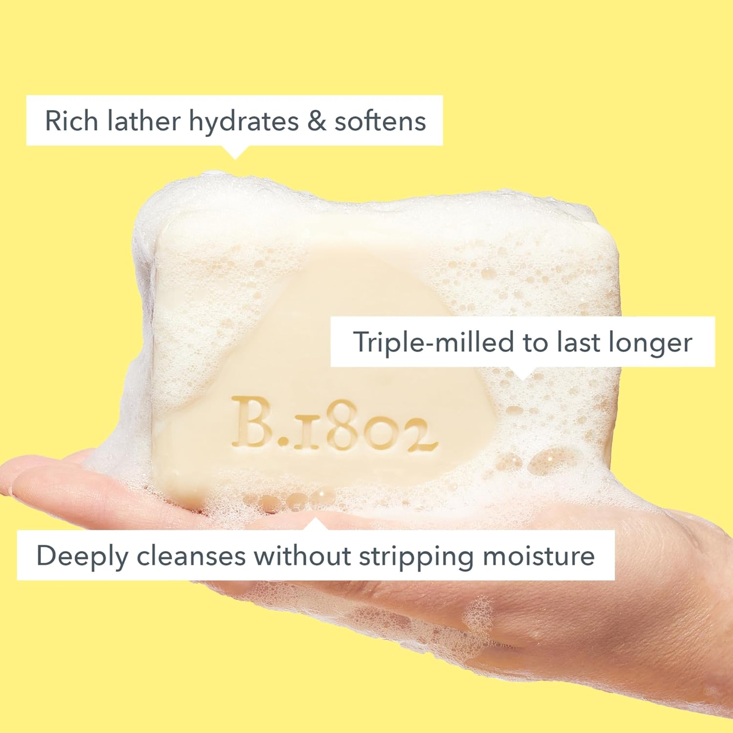 Beekman Boys 1802 Skin & Beauty Goat Milk Bath Bar Soap - Vanilla image number 5