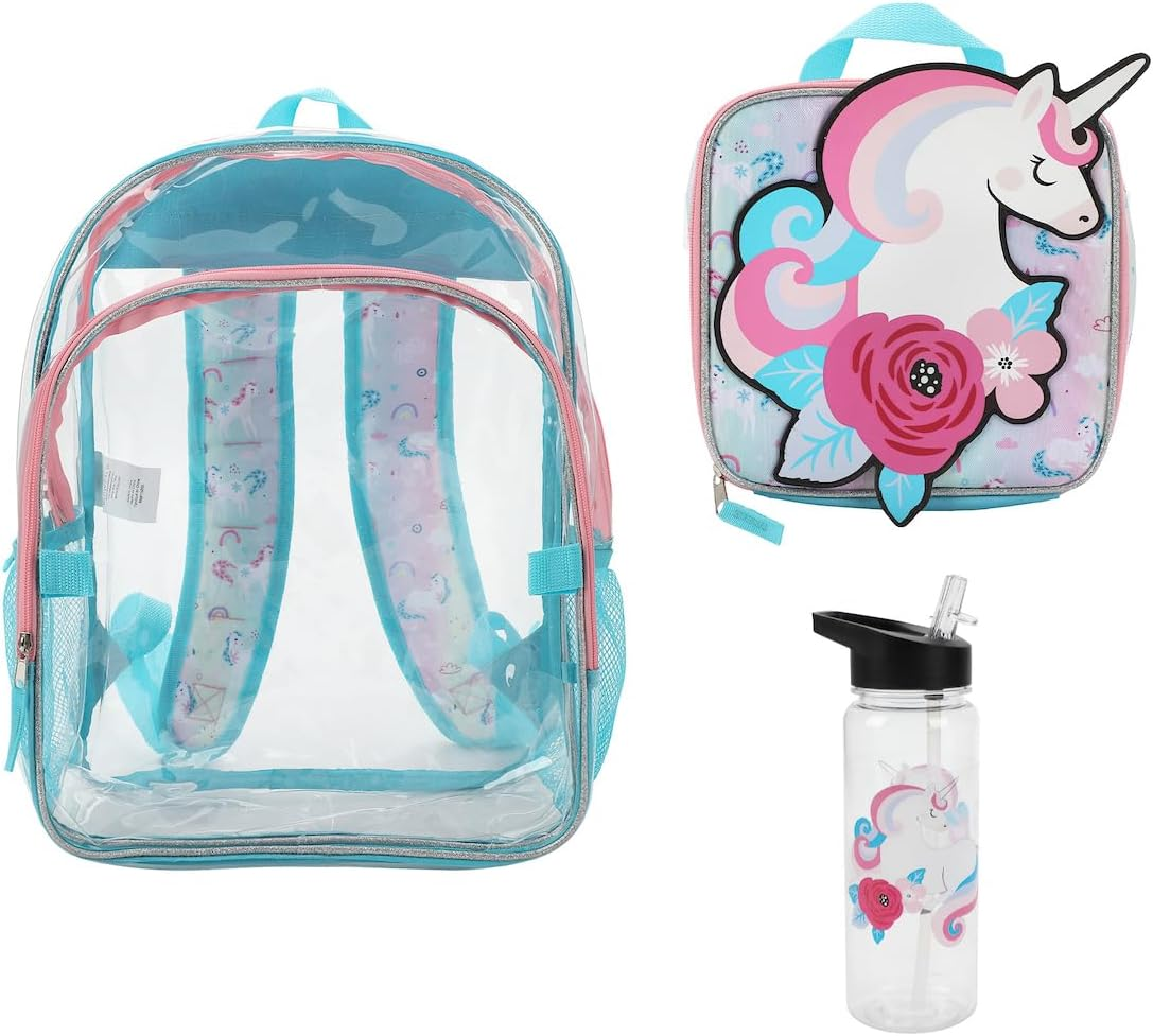 BIOWORLD Womens Kid Lilo & Stitch Backpack Set (Little Kid/Big Kid) Purple Onesize