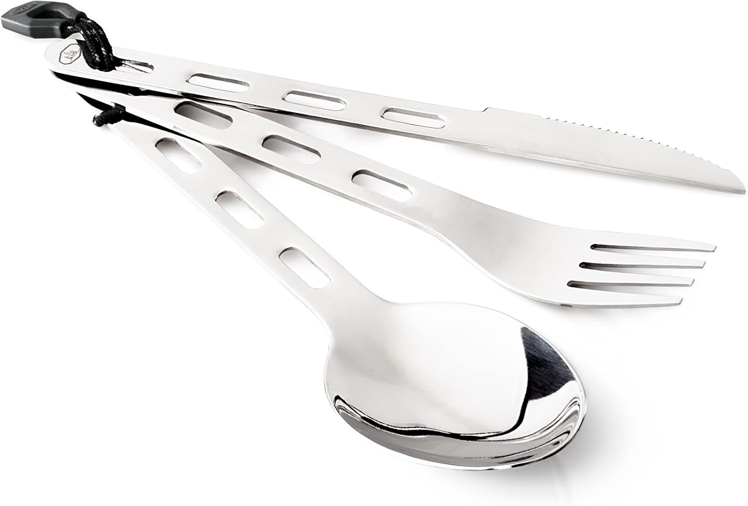 GSI Outdoors Glacier Stainless 3 Pieces Ring Cutlery image number 1