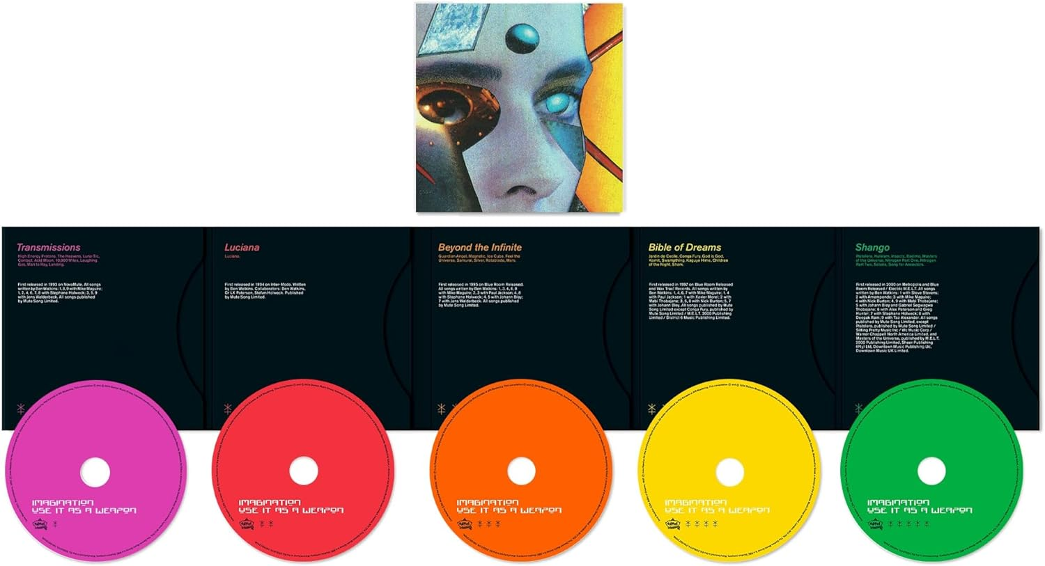 Imagination Use It as a Weapon - Limited Autographed 5CD Boxset image number 2