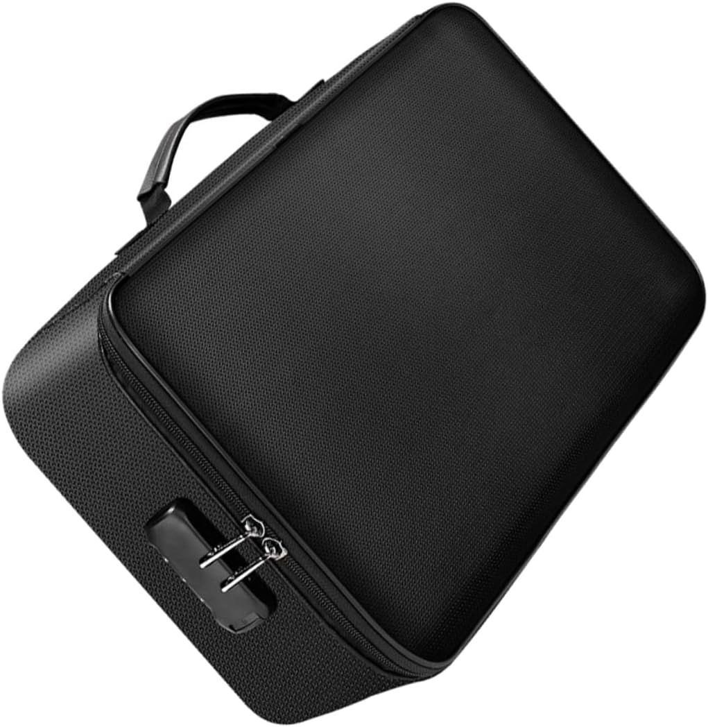 Yardenfun Fireproof Document Bag Organizer Fire Safe File Holder Document Storage Pouch image number 3