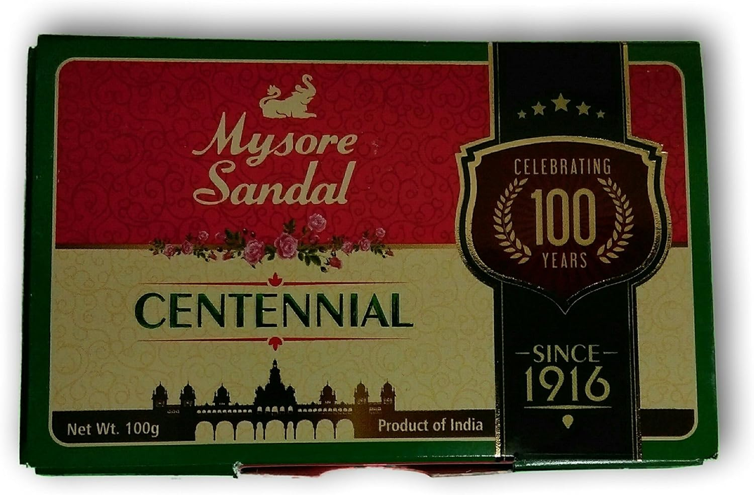MYSORE SANDAL OIL SOAP CENTENARY LIMITED EDITION - 2PCS PACK (SANDAL) image number 1