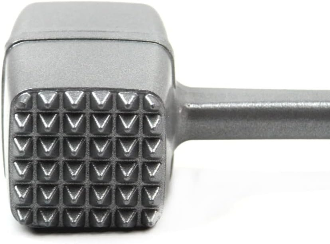 Westmark 62002260 Dual Sided Meat Tenderizer, 9.4 X 1.8 X 2.5 Inches, Silver
