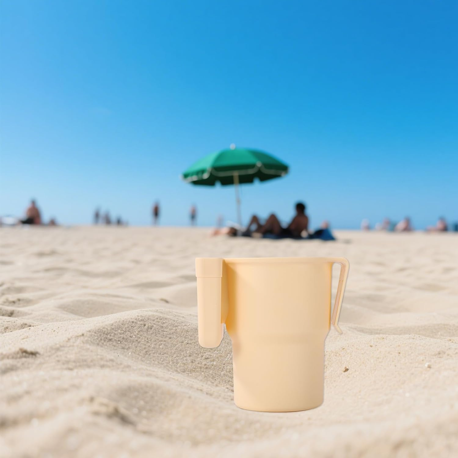 2 in 1 Cup & Phone Holder for Bogg Bag, Beige Bag Accessories Compatible with Stanley 20Oz 30Oz 40Oz Cup or Bottle image number 5