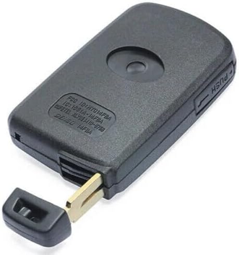 Compatible Smart Remote Key Shell Case Fob for Toyota Avalon Camry Corolla RAV4 HYQ14FBA (2 Pack)