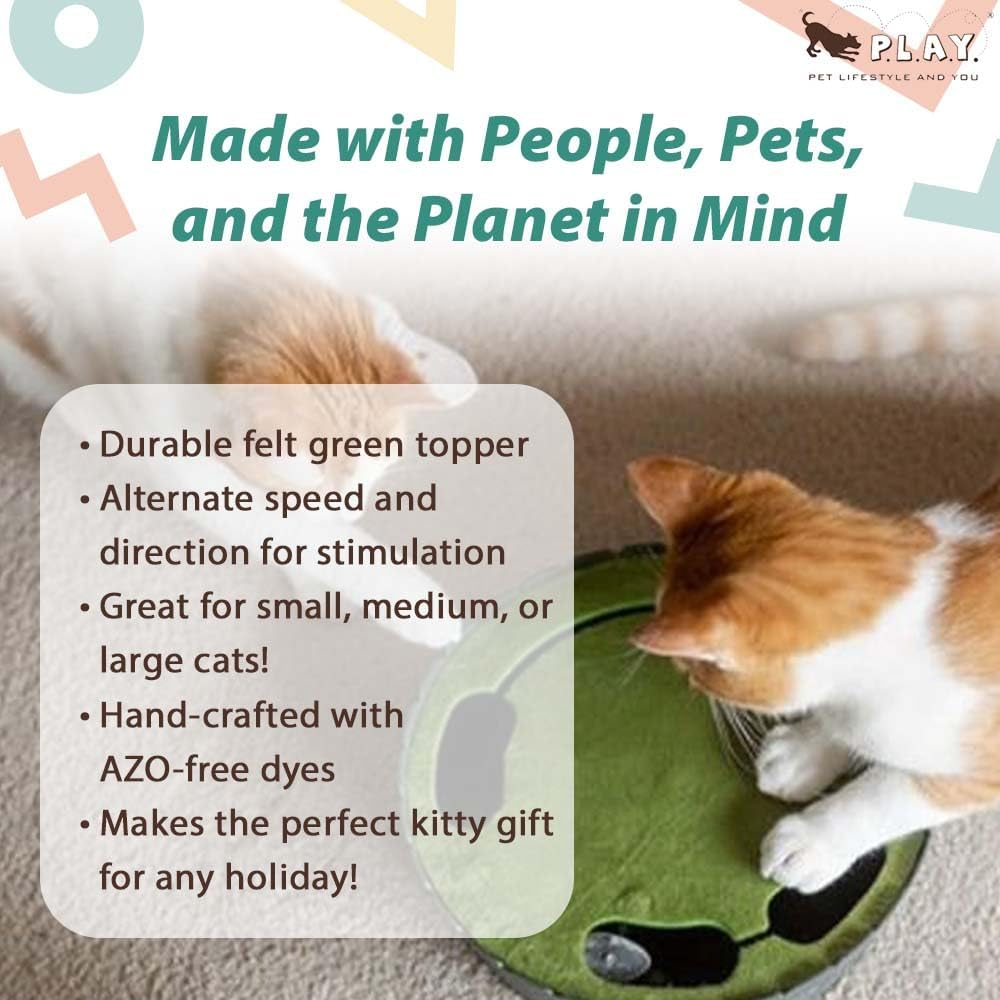 P.L.A.Y. Pet Lifestyle and You Peek-A-Boo Mouse Interactive Cat Toy image number 5