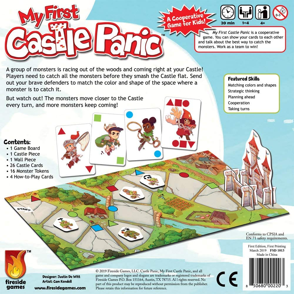 Fireside Games FSG01013 My First Castle Panic image number 1