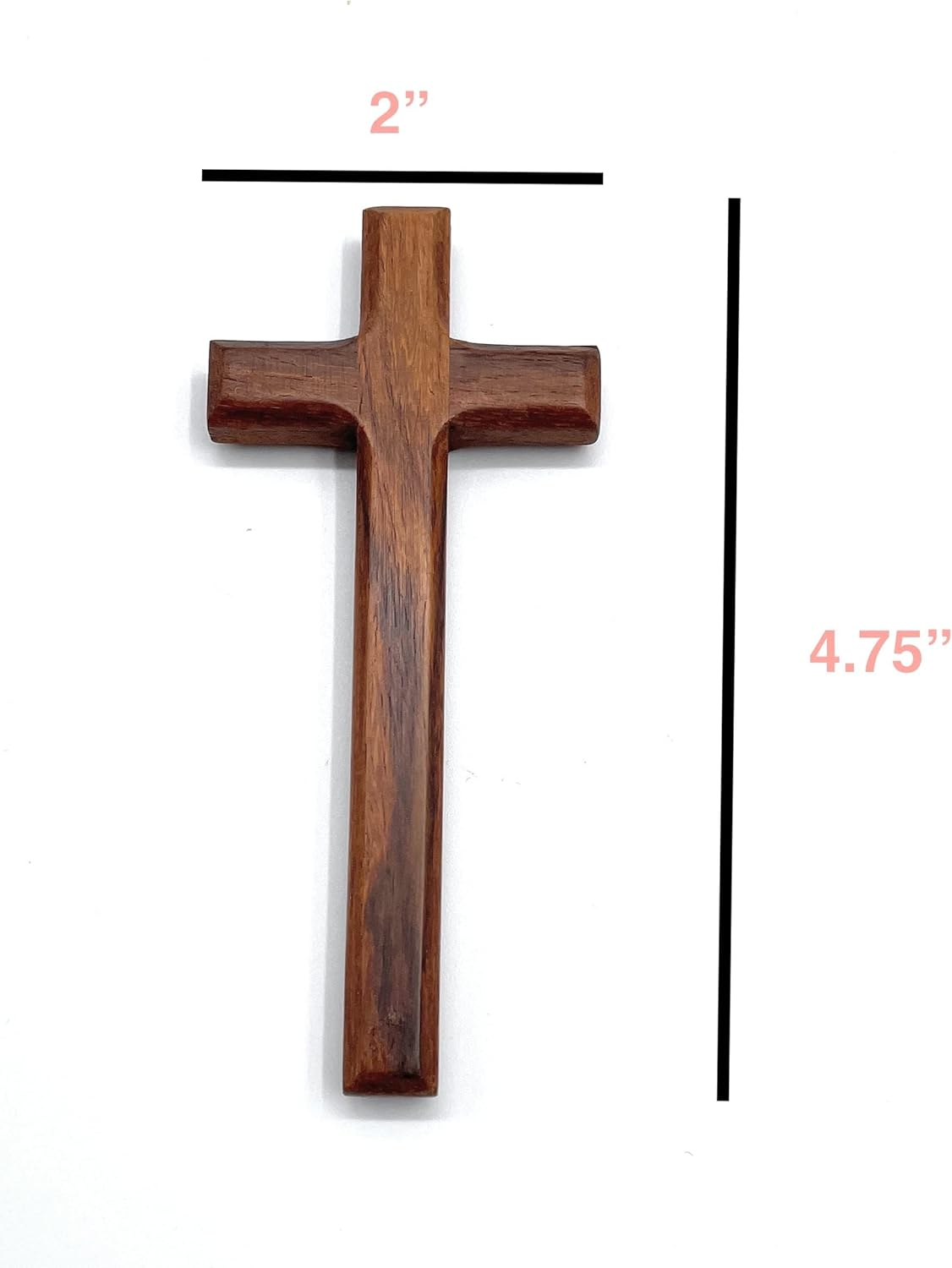 St John the Baptist Orthodox Brotherhood Simple and Solid Wooden Hand Cross &ndash; Small Size (Small) image number 4