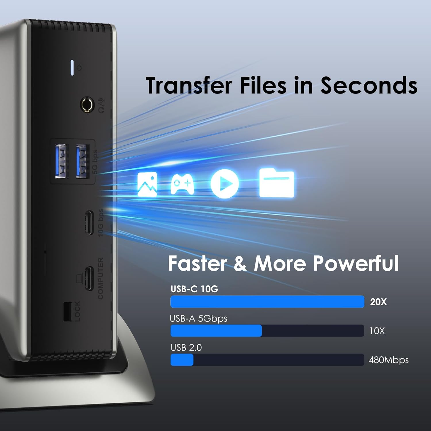 WAVLINK Triple Display Laptop Docking Station, 9-In-1 USB C Display Dock with 140W PD3.1 Charging, 8K HDMI*2 + 8K Displayport Monitor Adapter for M1/M2/M3&Win【Removable Base&Upgraded Version】