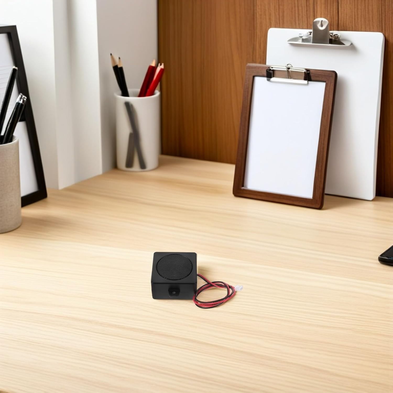 Kisangel 2Pcs 5W 4Ohm Full-Range Mini Speakers with Single Cavity, Wired Small Audio Speaker for Advertising Displays and LCD Monitors, Lightweight Portable Sound System for Outdoor Use image number 1