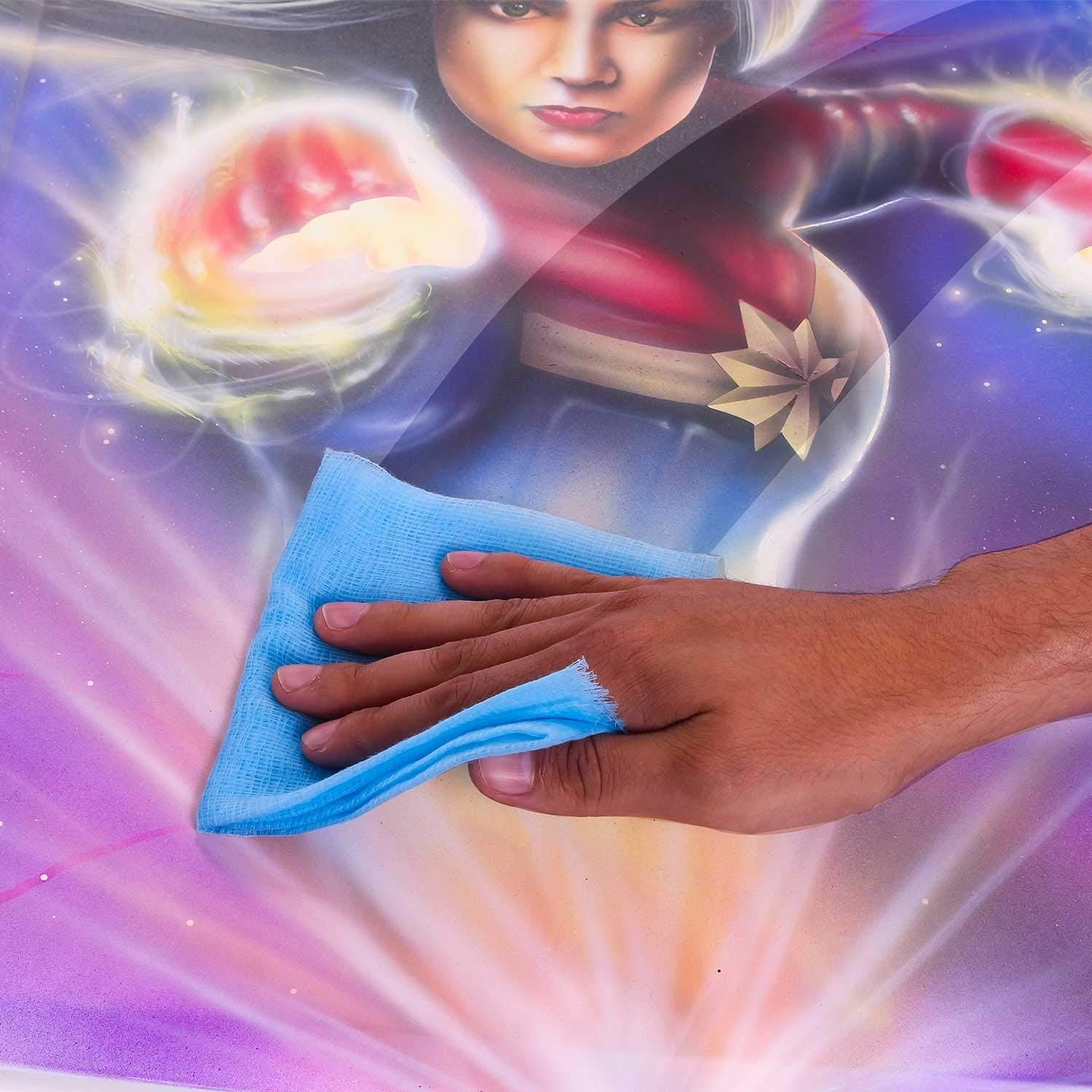 TCP Global Pure Blue Superior Tack Cloth, 12-Pack, Automotive & Woodworking, Dust/Stain/Paint Rags, Tac Cloth for Autobody image number 3