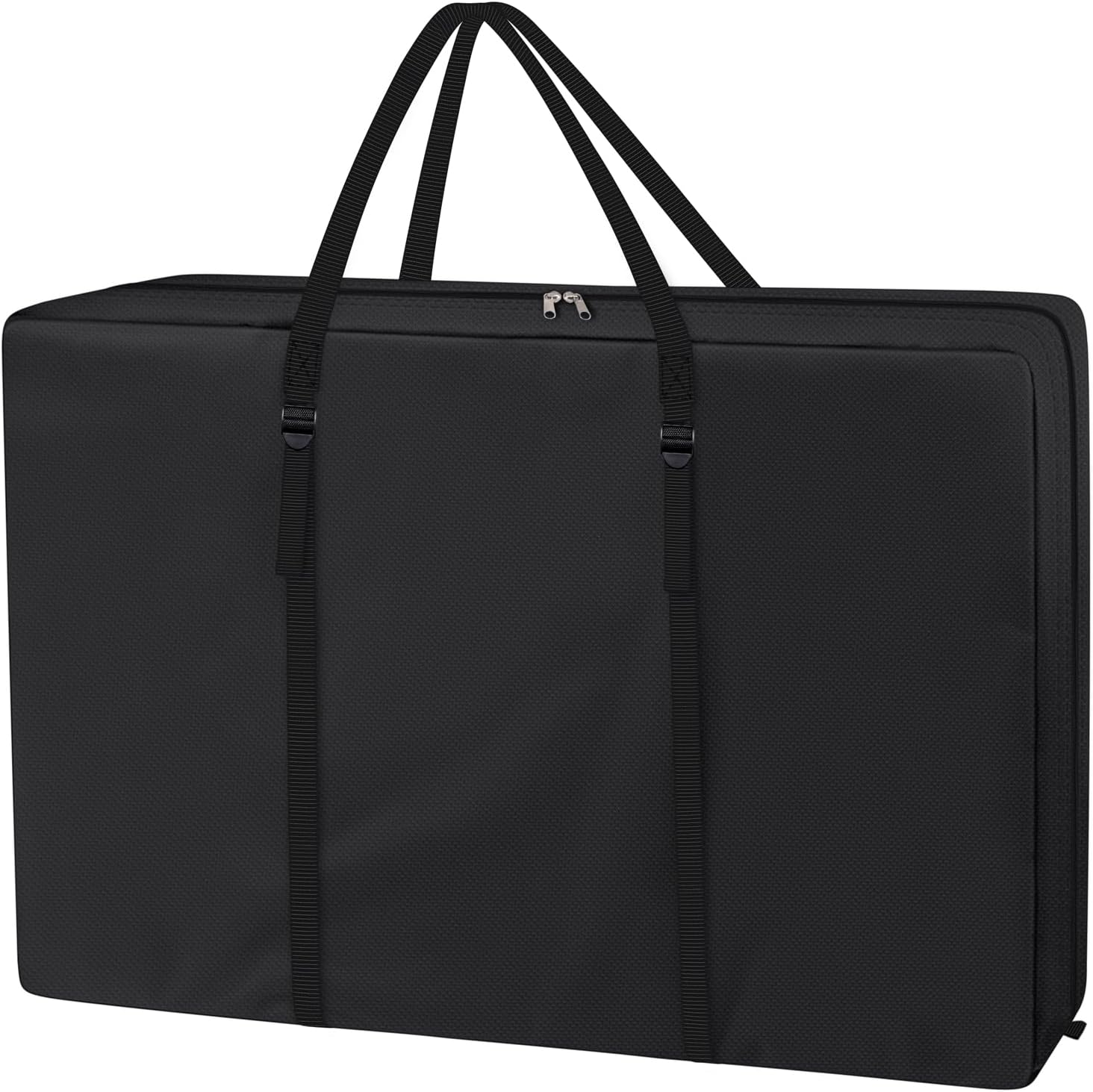 Explore Land Heavy Duty Chair Storage Bag for Folding Longue Zero Gravity Light Weight Transport Folding Rollator Walker (2Pack-Black)