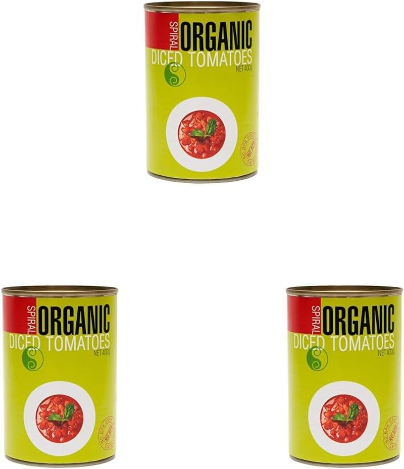 Spiral Foods Organic Diced Tomato 400 G