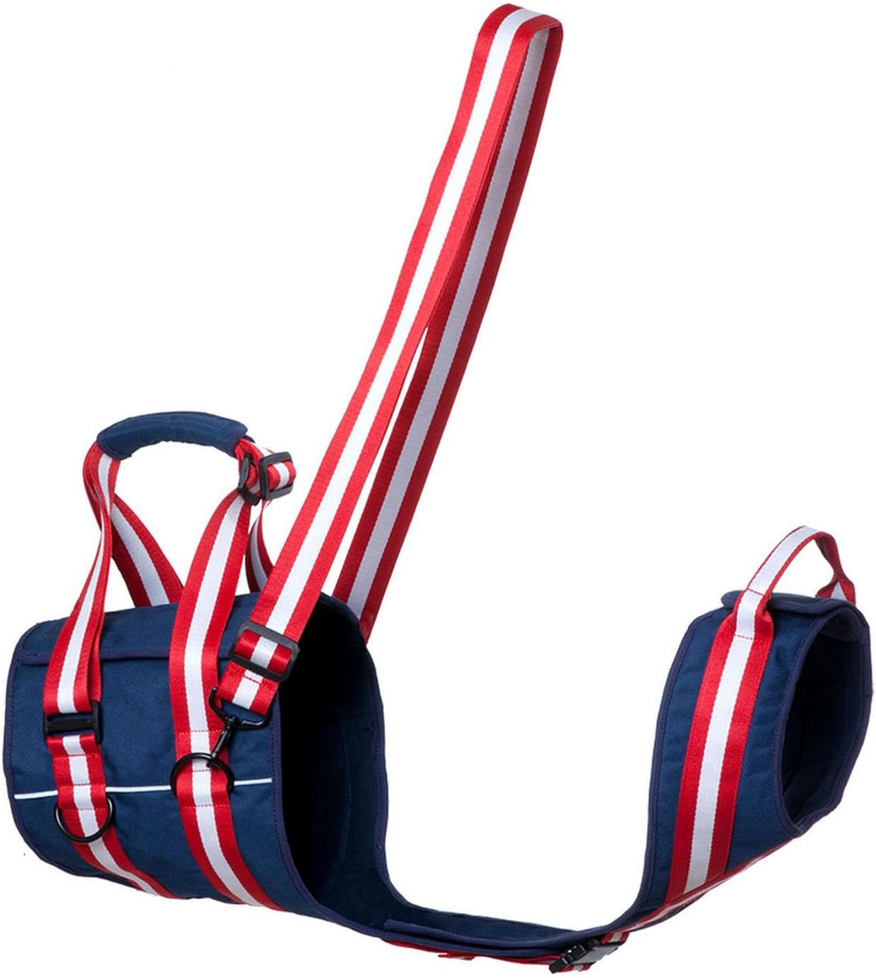 IUOUTG Dog Lift Harness for Large Dogs Adjustable Soft Dog Support Harness Blue Girl Boy Dog Carry Sling Lifts Vest for Old, Disabled, Paralysis Dogs Walk image number 1