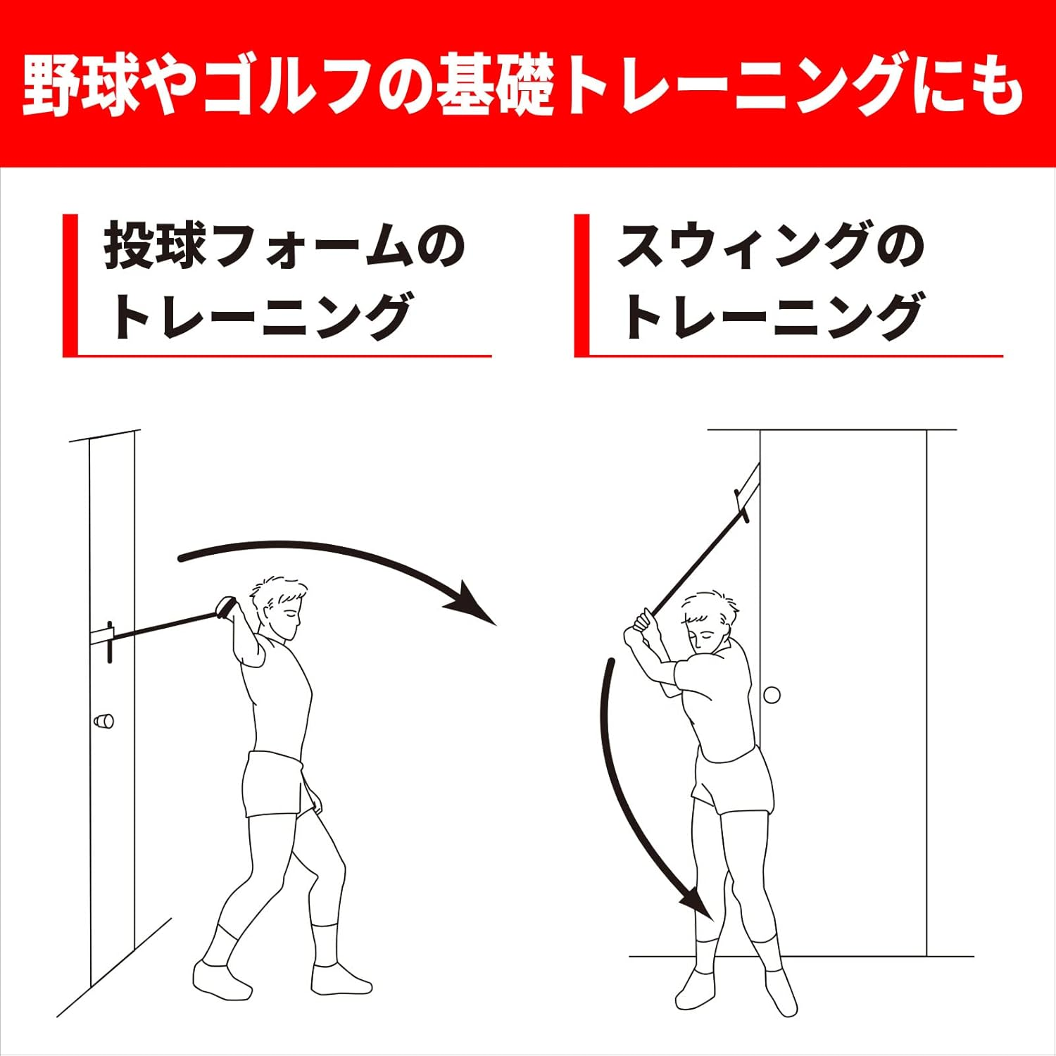 Ceraband Theraband Training Tube, Training Band, 9.8 Ft (3 M), Manual Included, Resistance Band, Fitness Tube, Stretch Band, Muscle Training, D&M, Theraband Authorized Domestic Dealer, Can Be Used image number 2