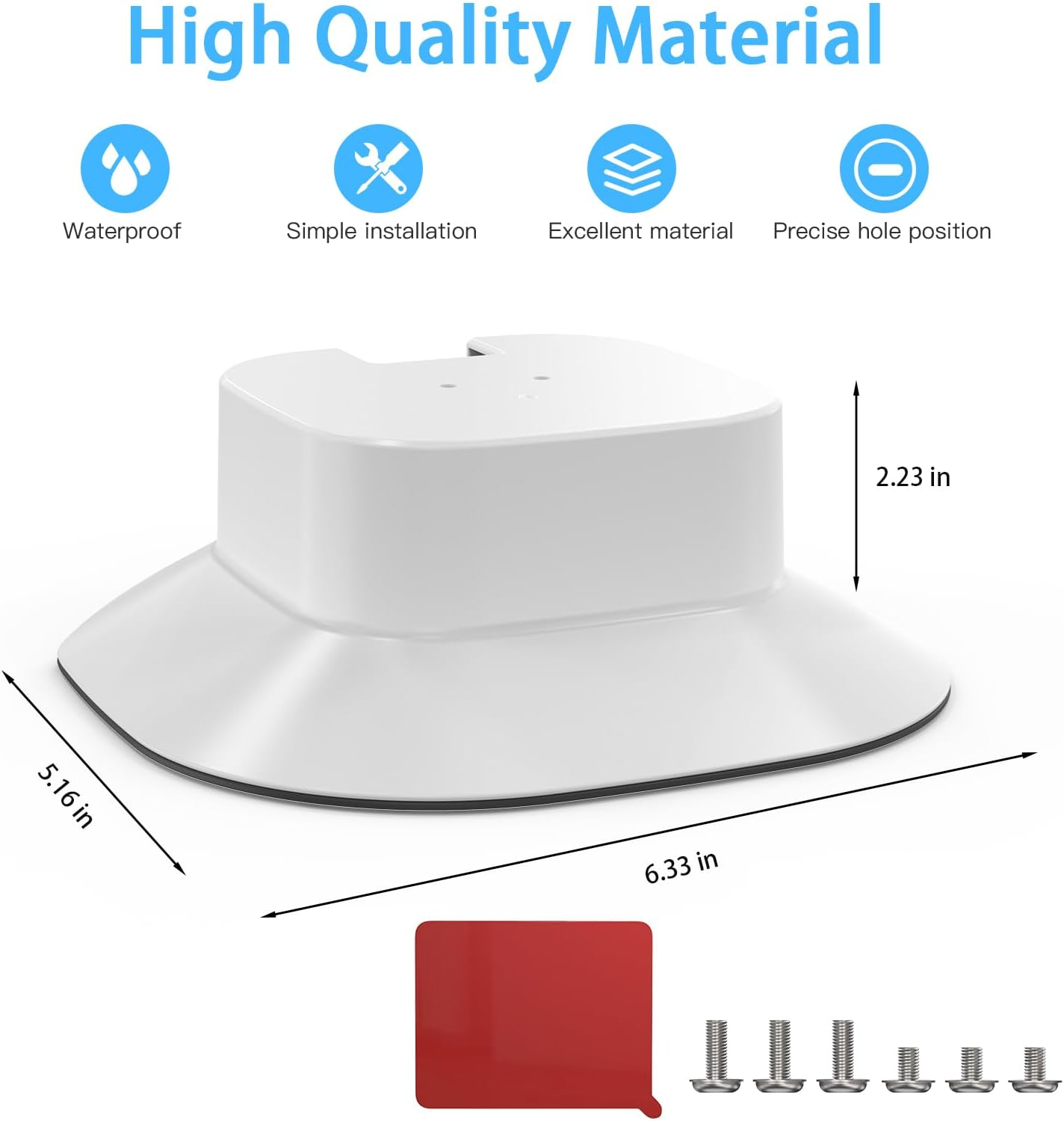 TIUIHU Camera Rain Cover for Eufycam Solo E30/Eufy 4G LTE Cam S330, Outdoor Camera Weather Protection/Sun Protection Camera Accessory for Eufy Solocam E30 & Eufy 4G LTE Surveillance Camera