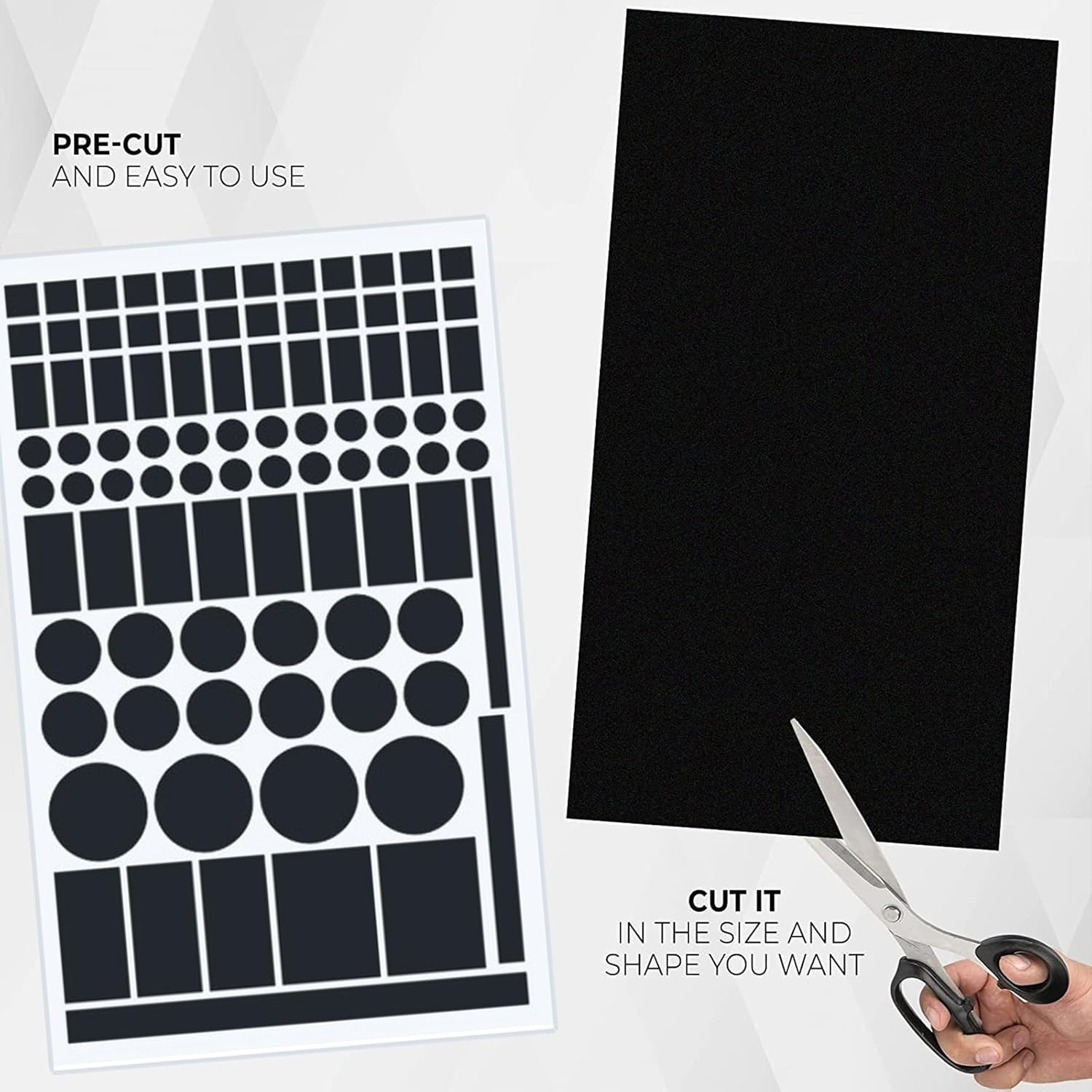 4Pcs Dimming Stickers，Led Light Blackout Sticker Light Dimming Stickers, Suitable for Bedroom Fans, Air Conditioners, Routers, Etc. to Adjust the Brightness of Device Indicators (Black-2,White-2) image number 4