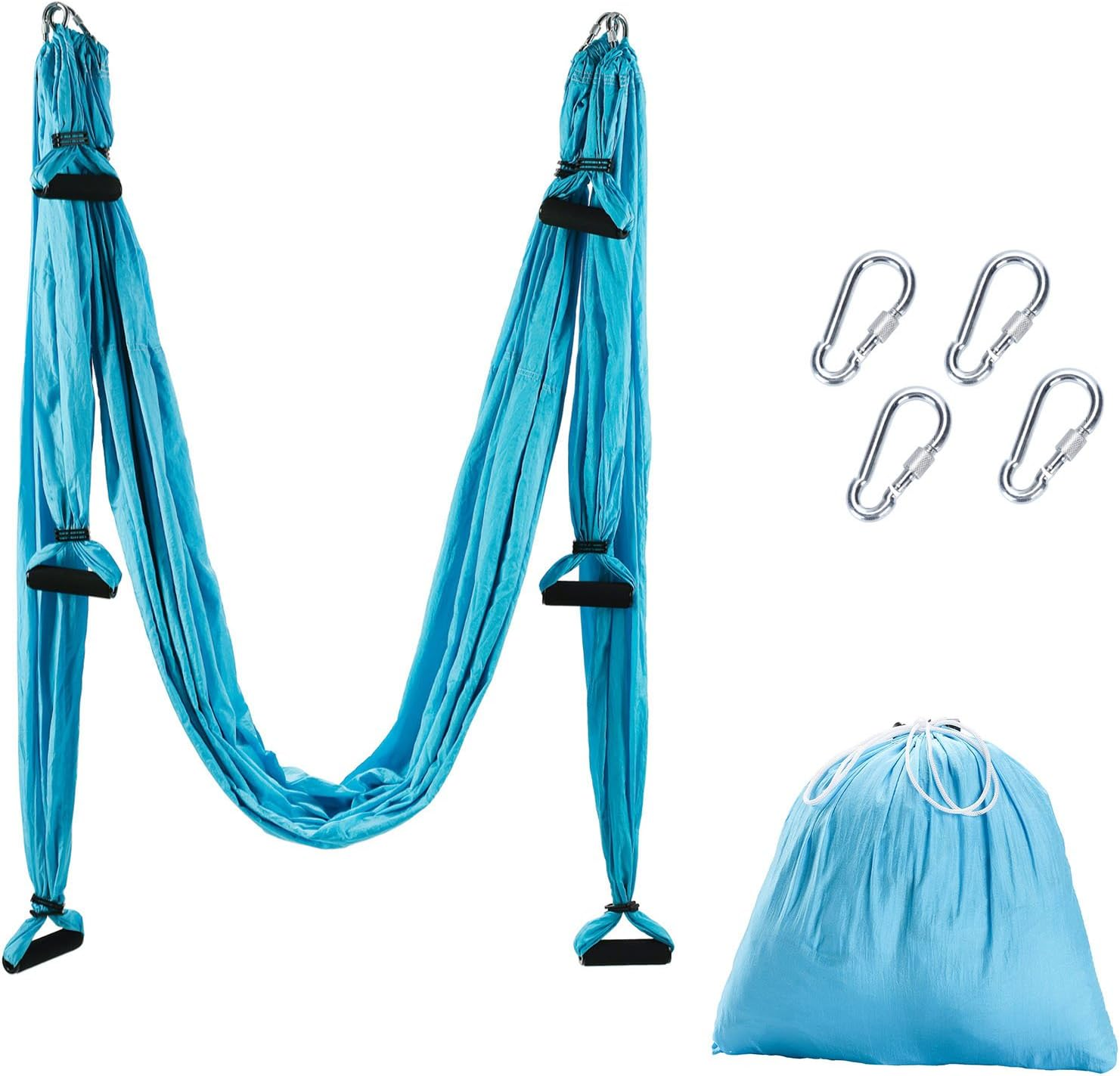 Aerial Yoga Swing Air Fly Yoga Hammock Silk Hammock Yoga Swing Fitness anti Gravity Swing with 180 Kg / 400 Lbs Load image number 3