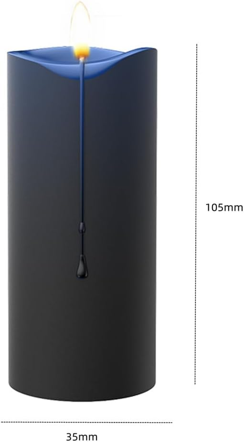 Discoloring Cryogenic Drop Candle, Scented Warming Color Changing Candle (Red) image number 1