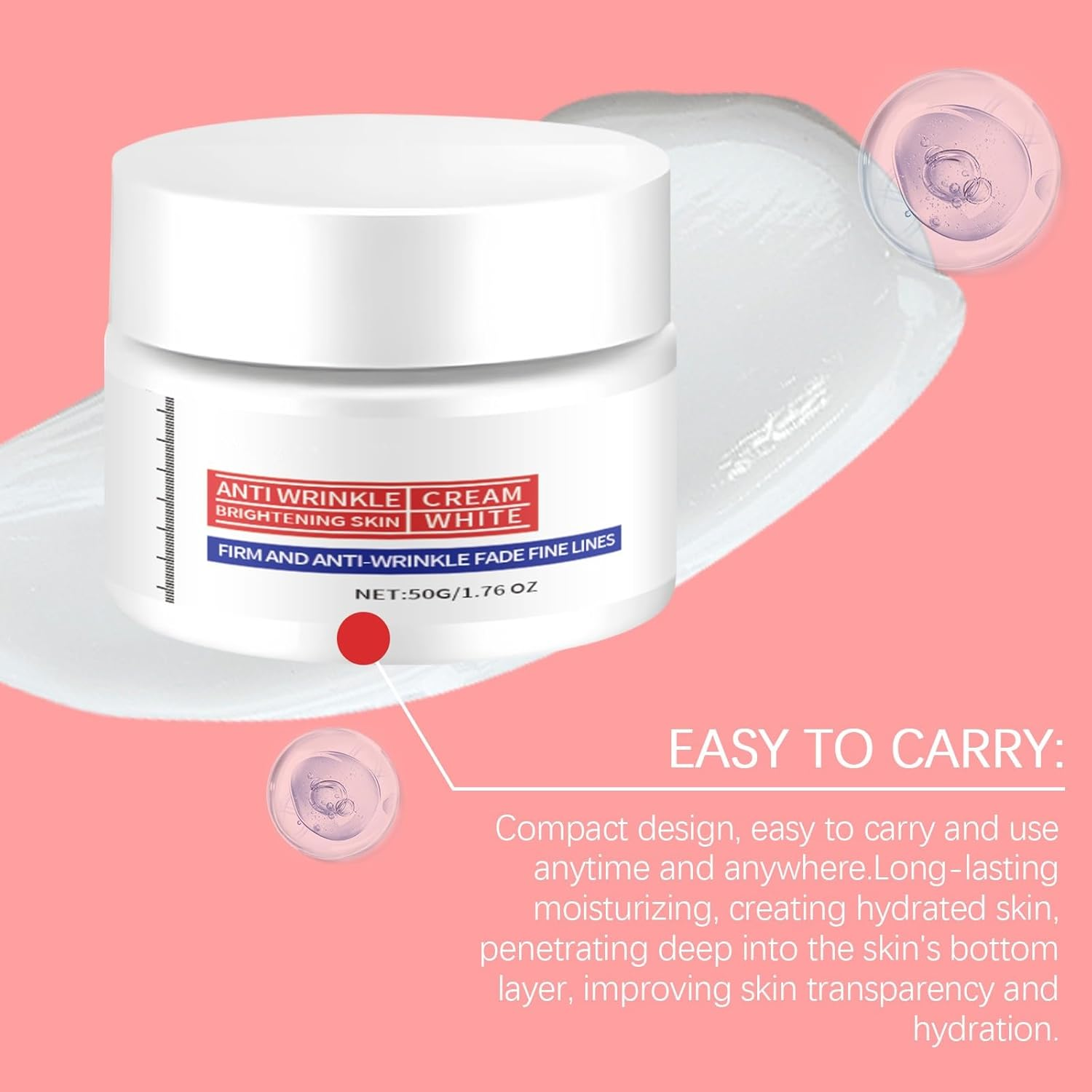 Liquid Solution Face Cream, Stock Solution Facial Serum, anti Aging Serum, Fade Fine Lines Essence, Liquid Wrinkle Reduction for Face and Neck (2PCS)