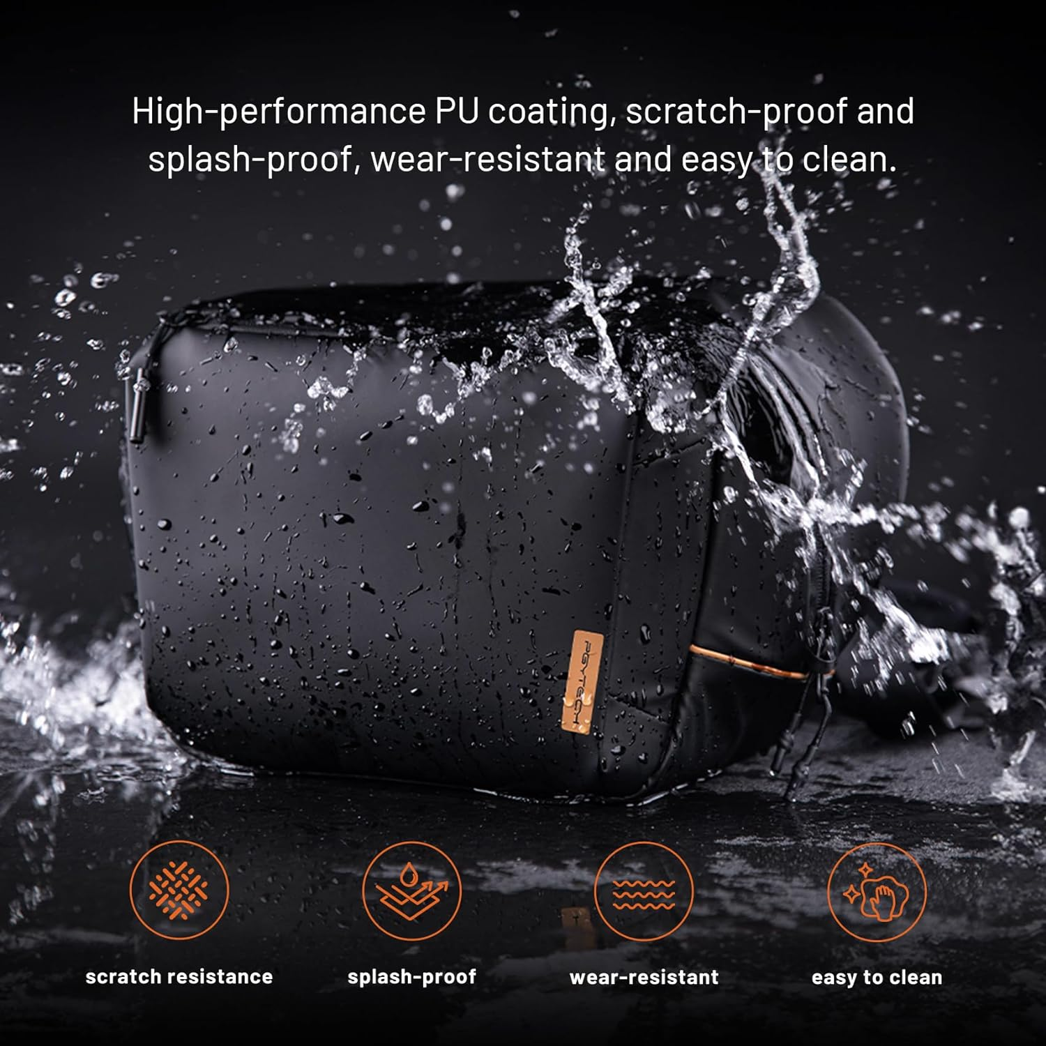 PGYTECH Onego Solo V2 Camera Sling Bag, 6L Crossbody Bag for Urban Travel Photographers, Mirrorless Camera Bag for Sony/Canon/Nikon/Dji Mavic/Air/Mini/Tripod/Laptop image number 1