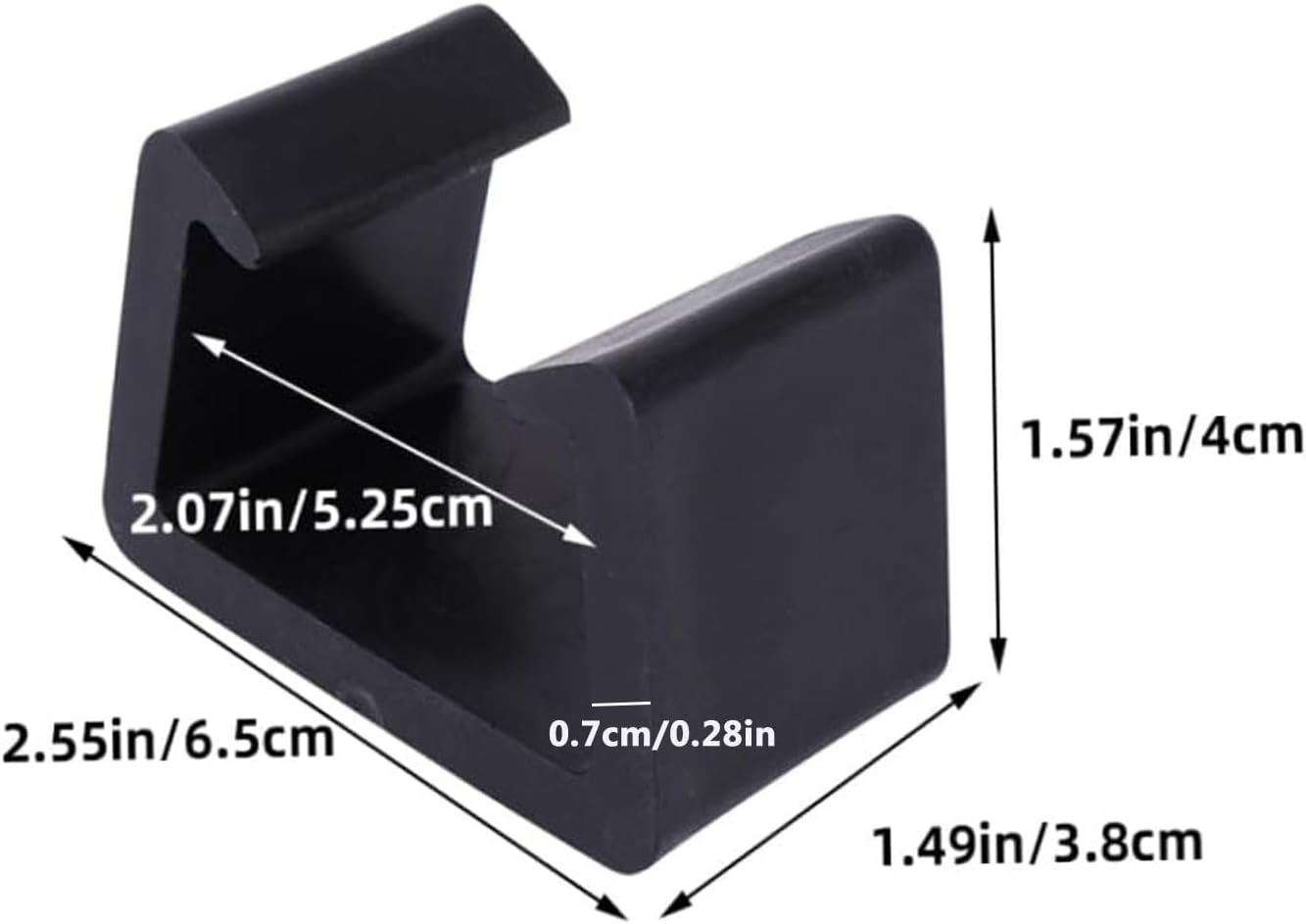 8 Pcs Furniture Connector,Chair Fastener,Outdoor Patio Sofa,Rattan Furniture Clips,Plastic Furniture Connector Clamp,Inner Diameter 52 Mm,Fastening Clips for Sectional Couches and Patio Sofa Fasteners