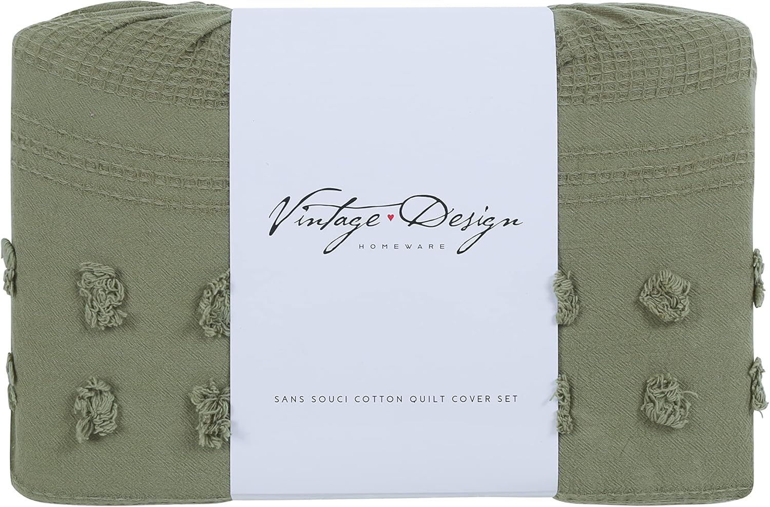 Botanic Sans Sovci Cotton Quilt Cover Set - Double Bed image number 1