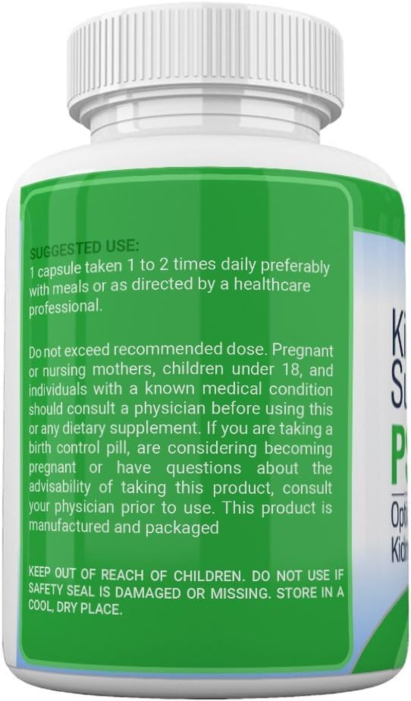 Botanica Kidney Support: Blend of Cranberry Fruit Extract Stinging Nettle Leaf Seed Gravel Root Astragalus Root Rosemary Leaf Horsetail Herb - Urinary Tract Health Vital Detox Cleanse Formula Bladder image number 6