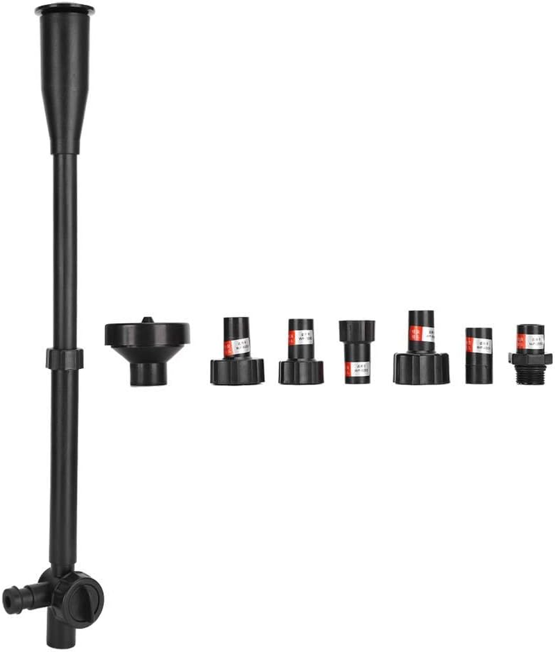 Fountain Pump Nozzle Set Extension Tubes Sprayer Heads Submersible Pump Spares for WP-3550, WP-7000, WP-8000, WP-4000, WP-5000, WP-6800 image number 1