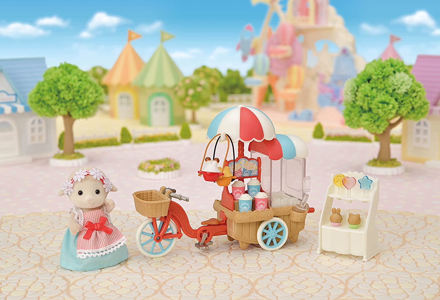 Sylvanian Families - Po Piecesorn Delivery Trike image number 5