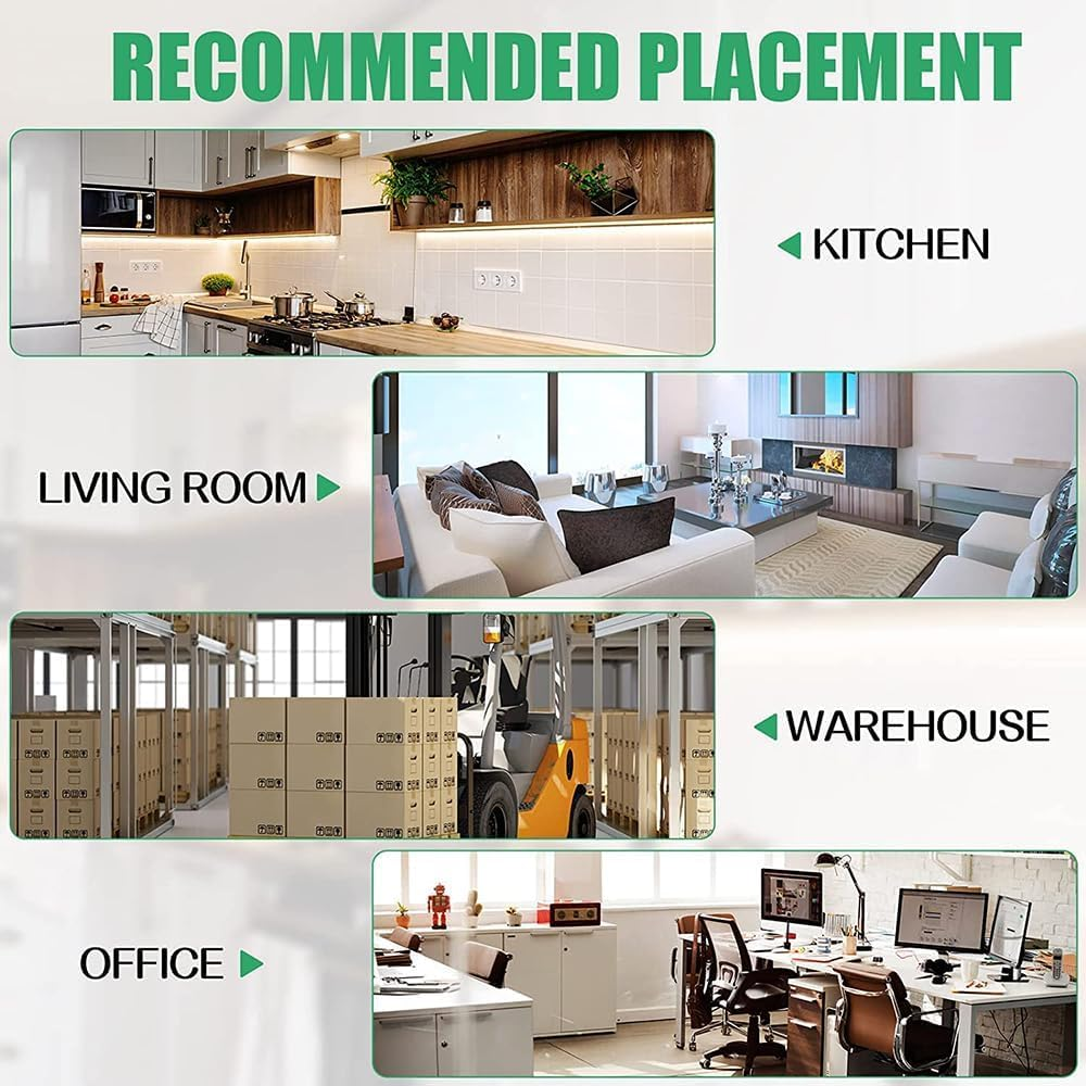 Sticky Traps, 7 PCS Adhesive Board, Suitable for Various Pest Traps,Extra Strong Glue Pest Board Trap,Effective Traps for Indoor/Outdoor, Home Kitchen Garden image number 3