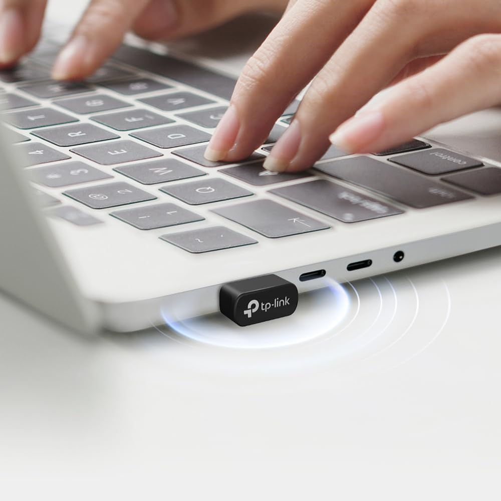Tp-Link AX900 Wi-Fi 6 Bluetooth 5.3 Nano USB Adapter, 5Ghz, Lower Latency Gameplay, WPA3 Security, Nano-Size, Easy Setup & Flexible Design, Windows 11/10 Compatible(Archer TX10UB Nano) image number 1