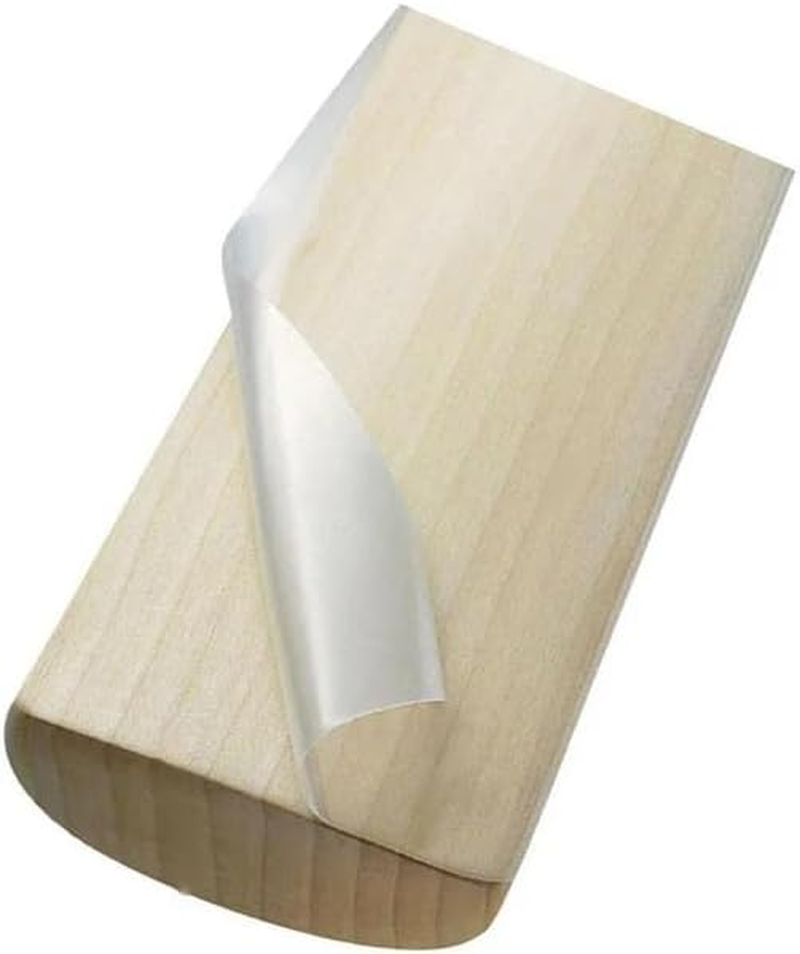 2 anti Scuff Extratec Clear Cricket Bat Protector Sheets image number 1