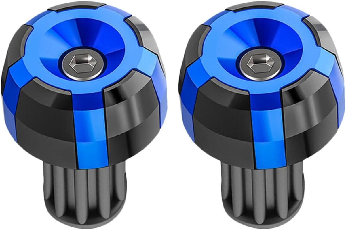 2Pcs Scooter Handlebar Grip Plugs Kit Double Motorbike Handlebar -Road Vehicle Parts Random Color image number 3