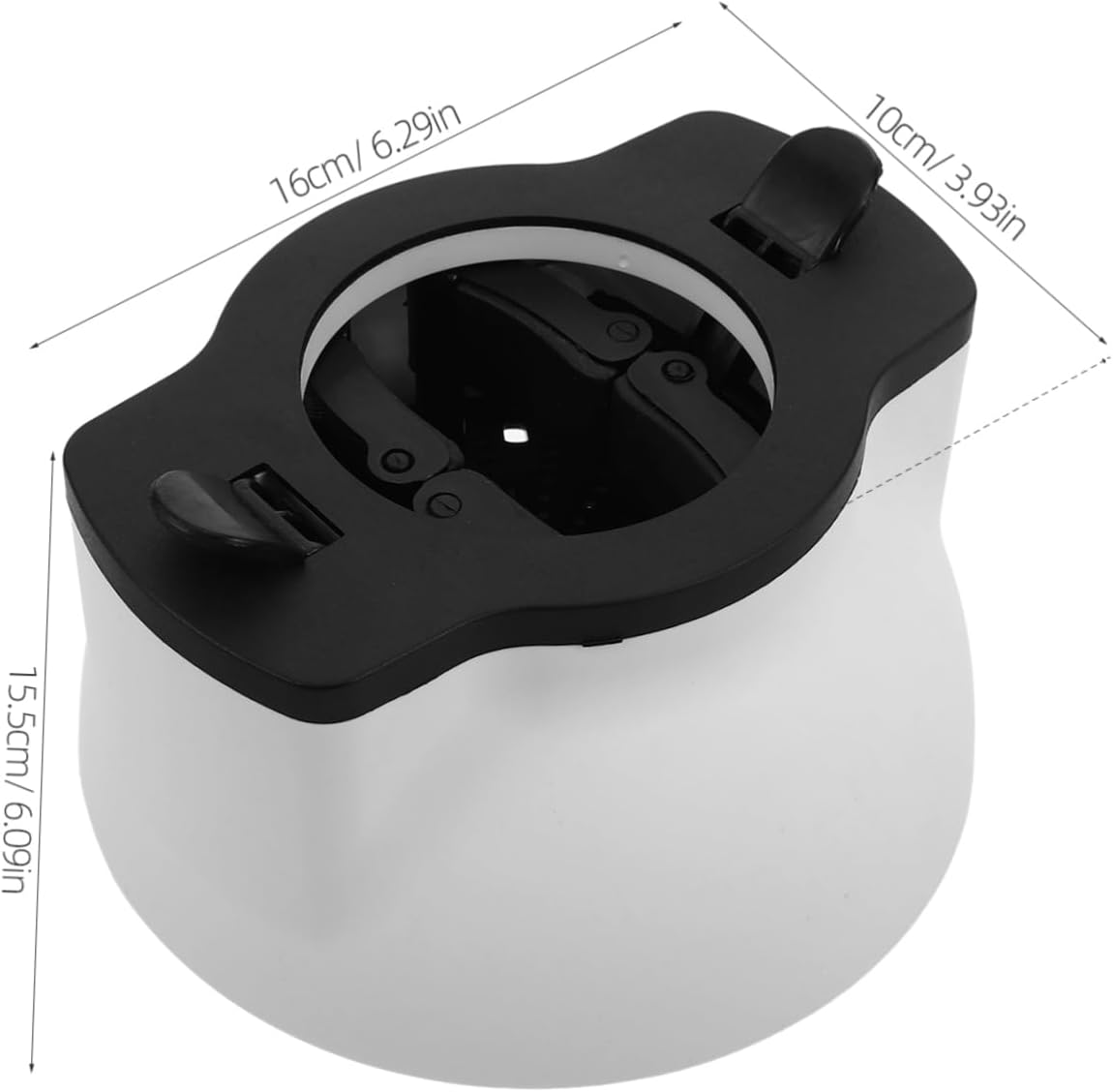 SAFIGLE Hair Dryer Diffuser Attachment Sturdy Construction Blow Dryer Hood for Salon-Quality Finish